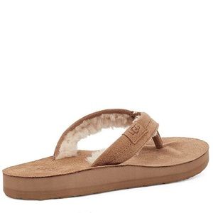 ugg suede flip flops